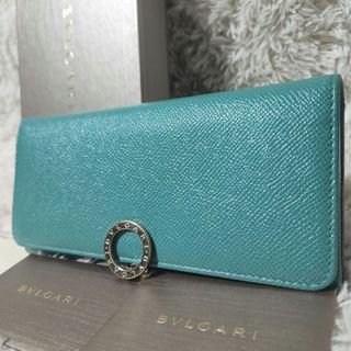 BVLGARI - 付属品完備 美品 BVLGARI ゼロワン フラップ 折り財布 長財布