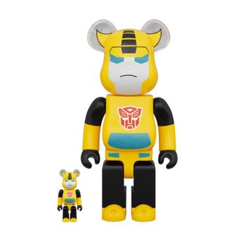 ベアブリック(BE@RBRICK)のTRANSFORMERS BUMBLEBEE 100％ & 400％(その他)