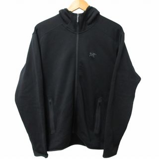 アークテリクス(ARC'TERYX)のアークテリクス kyanite hoody ポーラテック フリース 長袖 黒 L(パーカー)