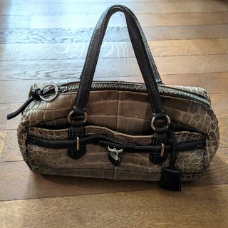 コーチ(COACH)のCOACH コーチ クロコ レザー 2way ショルダーバッグ(ショルダーバッグ)