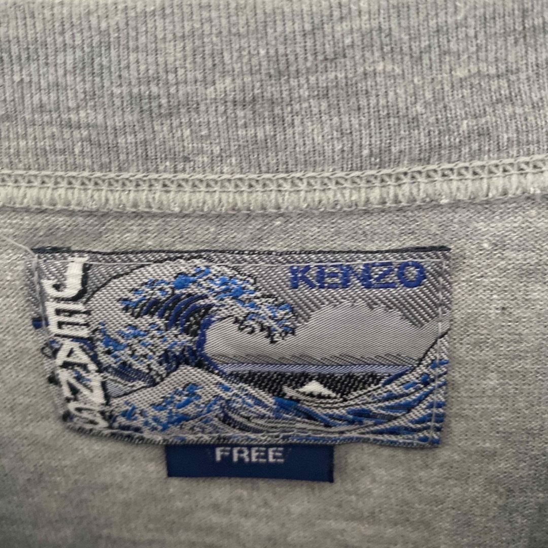 KENZO(ケンゾー)の80sKENZOケンゾーラグランtシャツ半袖メンズ北斎タグfフリーサイズ メンズのトップス(Tシャツ/カットソー(半袖/袖なし))の商品写真