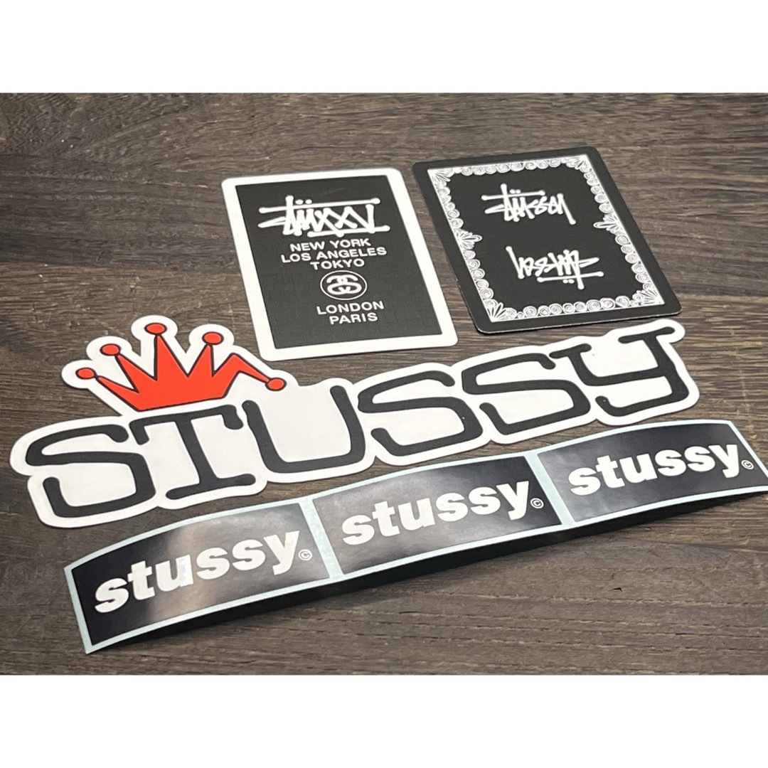 STUSSY(ステューシー)のSTUSSY Sticker & Trump × 2 ステューシー メンズのファッション小物(その他)の商品写真