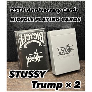 STUSSY - STUSSY Sticker & Trump × 2 ステューシー