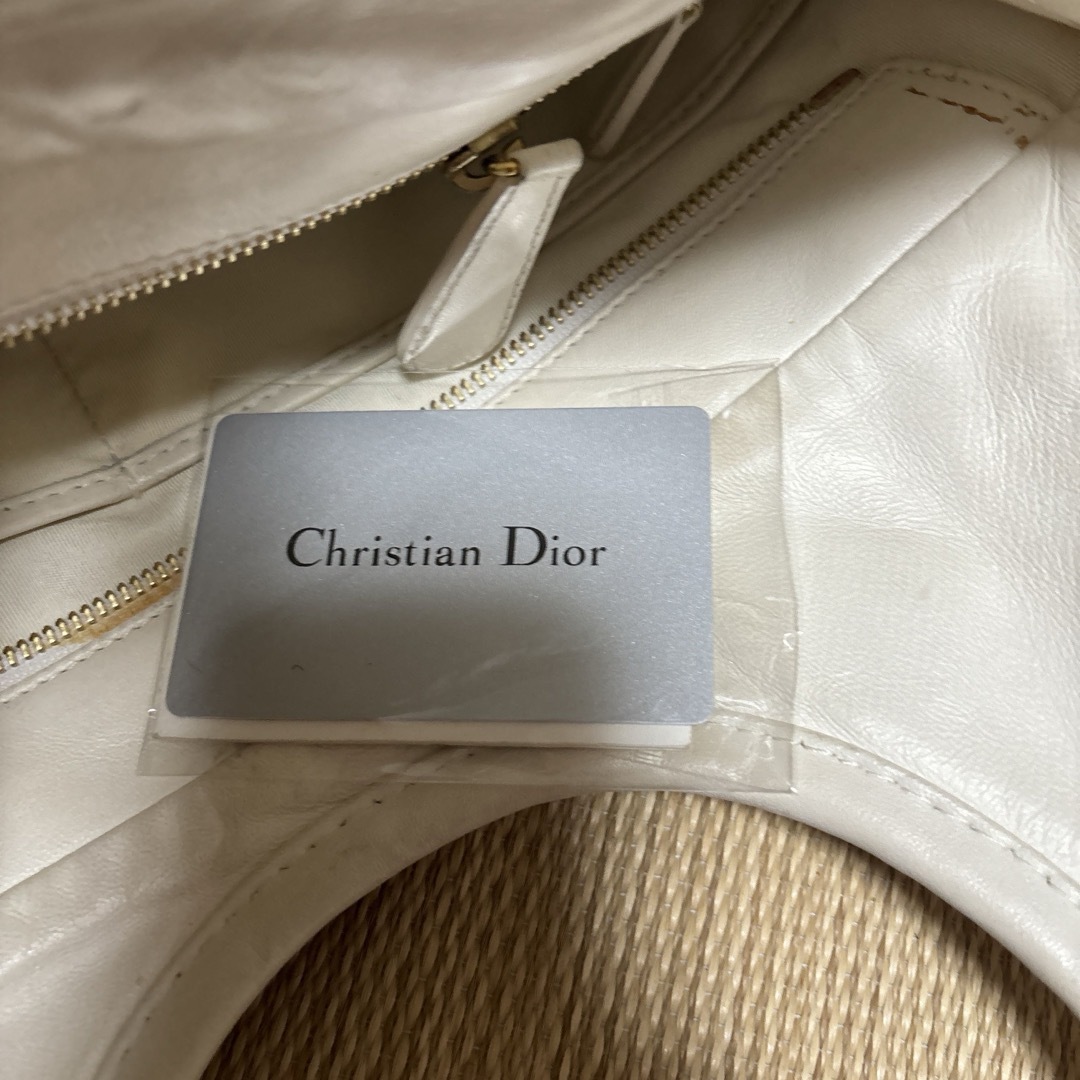 Christian Dior(クリスチャンディオール)のクリスチャンディオールレザー、メッシュバッグ レディースのバッグ(ハンドバッグ)の商品写真