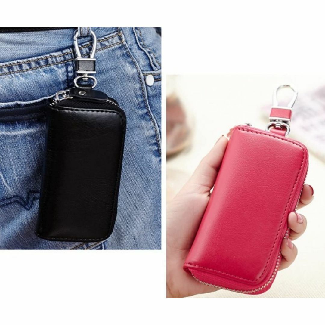 【色:【パウダーピンク】【カードケース】】[MIRIPARIS] ミリパリ キー メンズのバッグ(その他)の商品写真