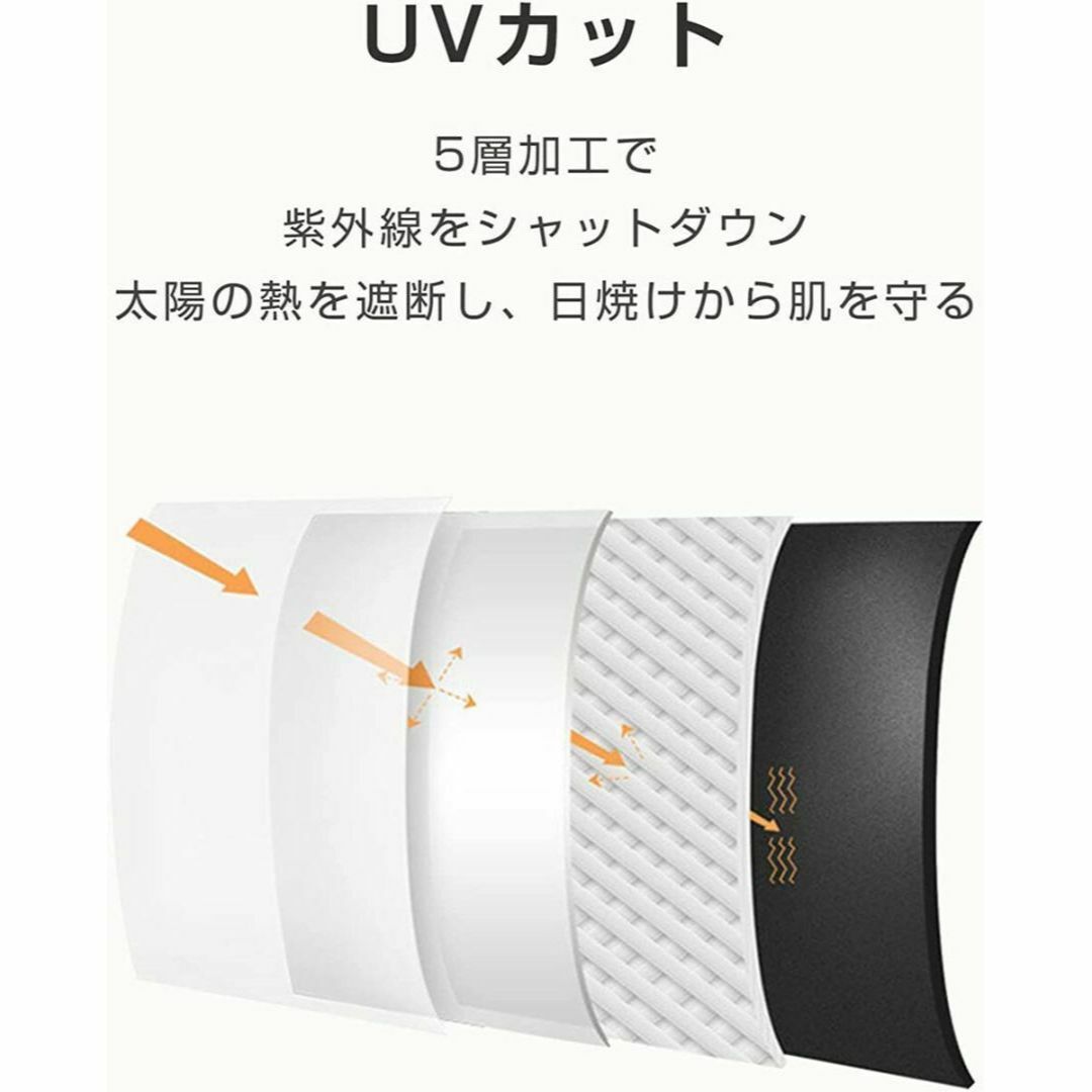 折りたたみ傘　日傘　コンパクト　晴れ雨兼用　UVカット99%　遮光　ホワイト レディースのファッション小物(傘)の商品写真