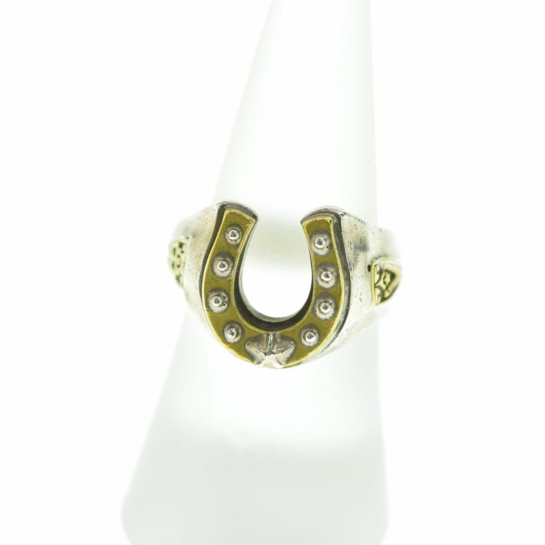 【203jewelry】3s1cホースシュー シルバーリング レディースのアクセサリー(リング(指輪))の商品写真