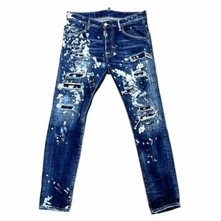 ディースクエアード(DSQUARED2)のDSQUARED2 ディースクエアード2 デニムパンツ SKATER JEANS S74LB1247 S30664 ボタンフライ ジーンズ 【良品】 22402R52a(デニム/ジーンズ)