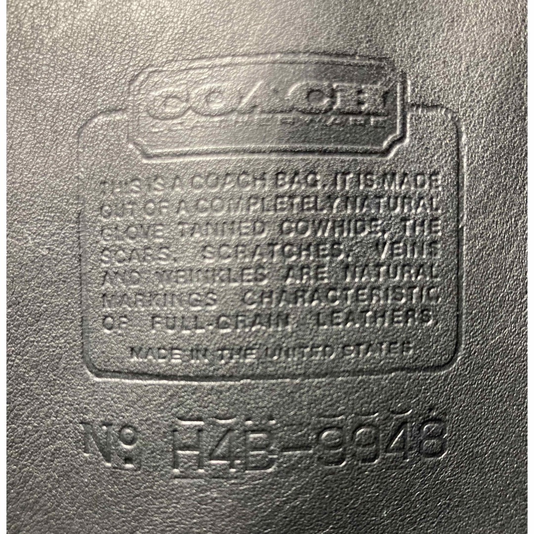 COACH(コーチ)の【美品】COACH オールドコーチ　ショルダーバッグ　USA　H4B-9948 レディースのバッグ(ショルダーバッグ)の商品写真