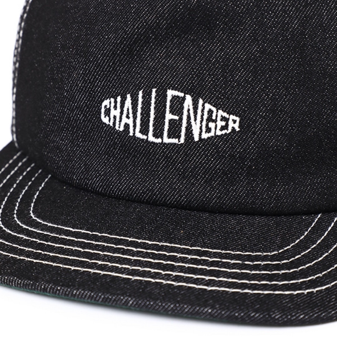 CHALLENGER DENIM LOGO CAP 長瀬 メンズの帽子(キャップ)の商品写真