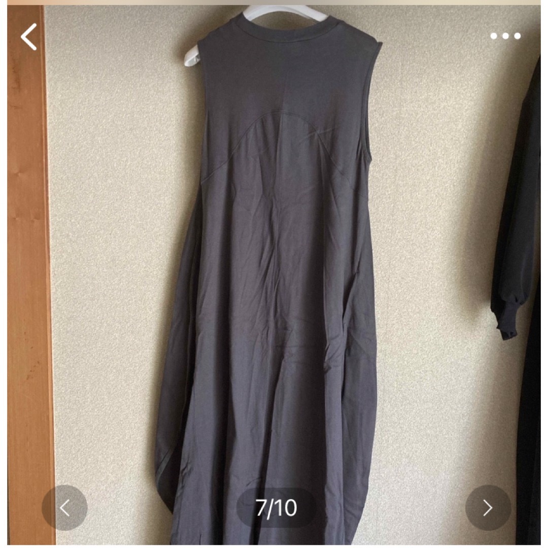 ENFOLD(エンフォルド)のENFOLD スビン天竺 サークルTANKTOP DRESS レディースのワンピース(ロングワンピース/マキシワンピース)の商品写真