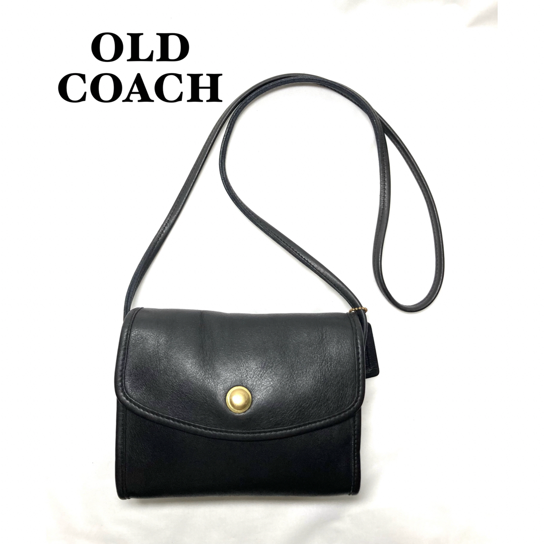 COACH(コーチ)の【美品】COACH オールドコーチ　ショルダーバッグ　USA製　0336-348 レディースのバッグ(ショルダーバッグ)の商品写真