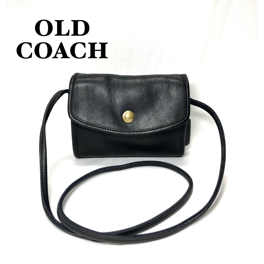 COACH(コーチ)の【美品】COACH オールドコーチ　ショルダーバッグ　USA製　0336-348 レディースのバッグ(ショルダーバッグ)の商品写真