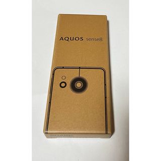 シャープ(SHARP)の【新品未開封】　 AQUOS sense8  コバルトブラック SIMフリー(スマートフォン本体)