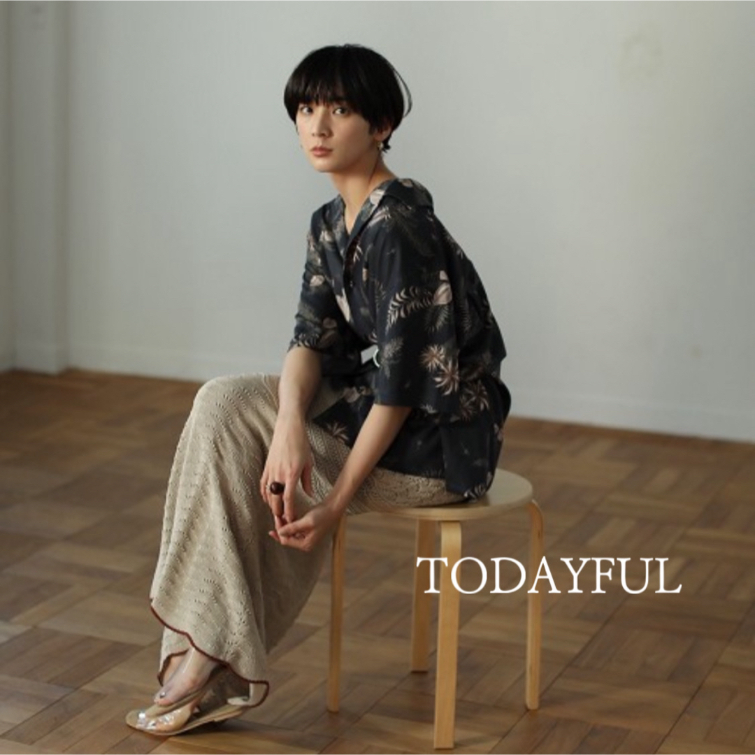 TODAYFUL(トゥデイフル)の美品 トゥデイフル todayful クリアフラットサンダル 匿名配送  レディースの靴/シューズ(サンダル)の商品写真