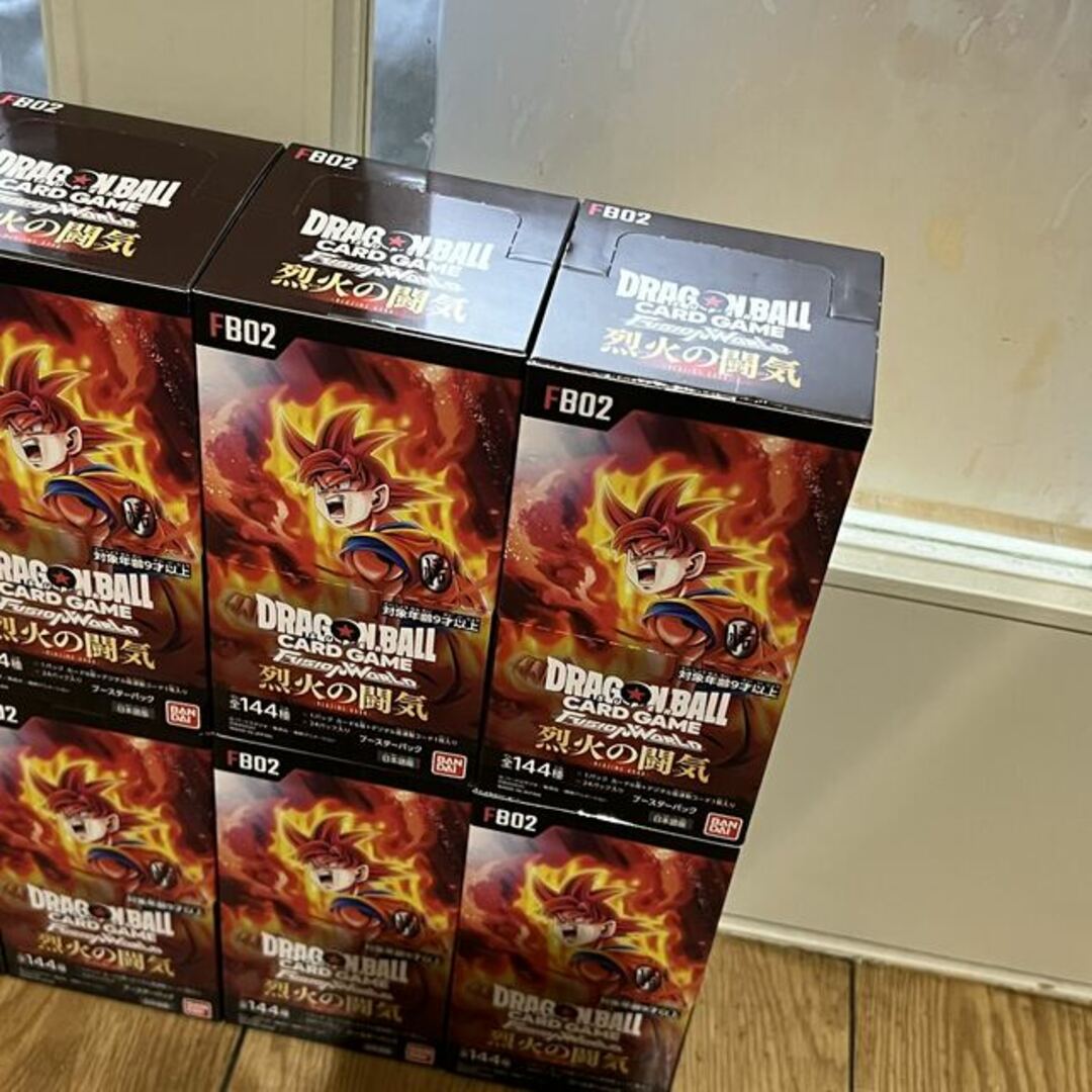 ドラゴンボール フュージョンワールド ブースターパック　烈火の闘気 [FB02] 未開封BOX  10BOX エンタメ/ホビーのトレーディングカード(Box/デッキ/パック)の商品写真