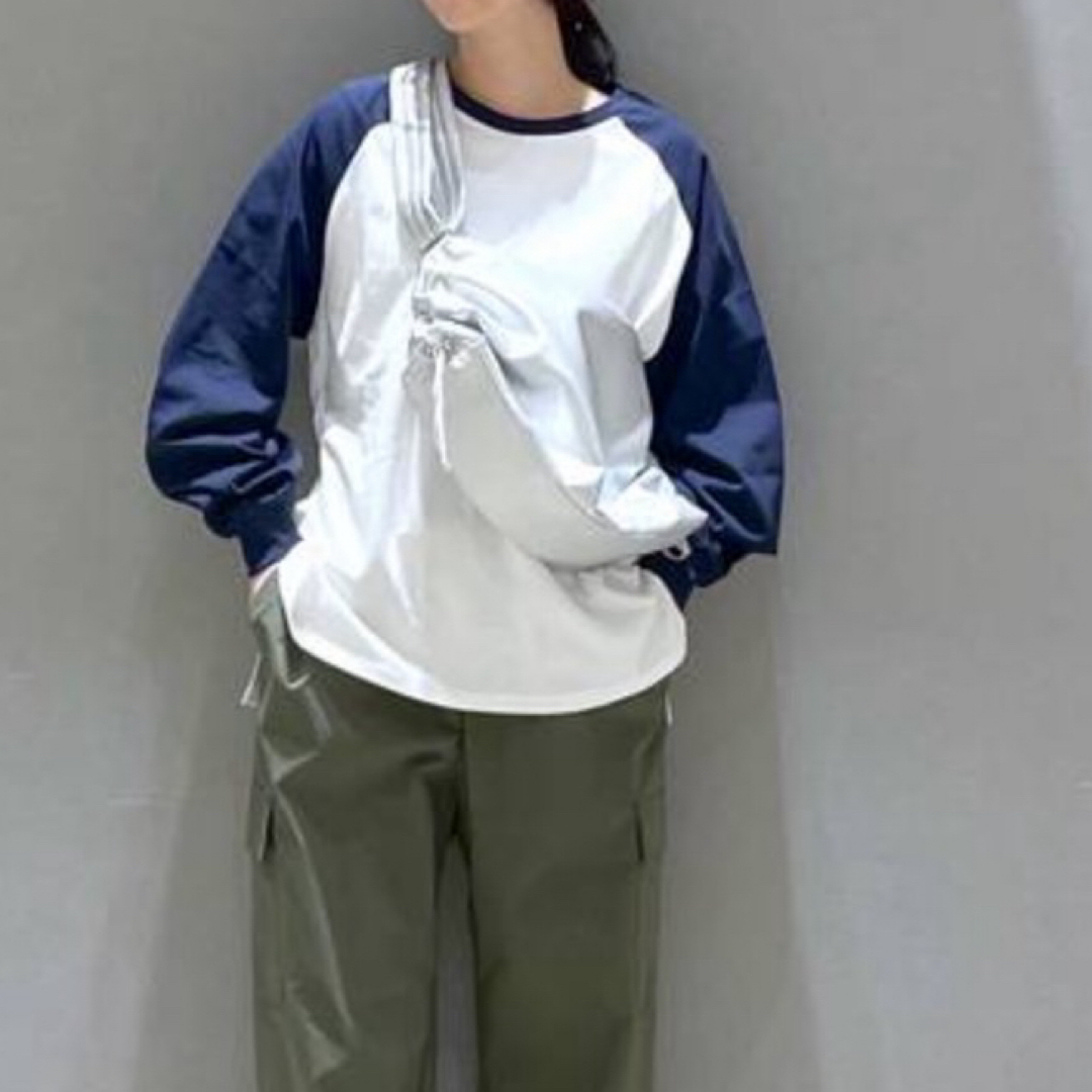 GLOBAL WORK(グローバルワーク)のグローバルワーク　ヘビロッTEE  レディースのトップス(Tシャツ(長袖/七分))の商品写真