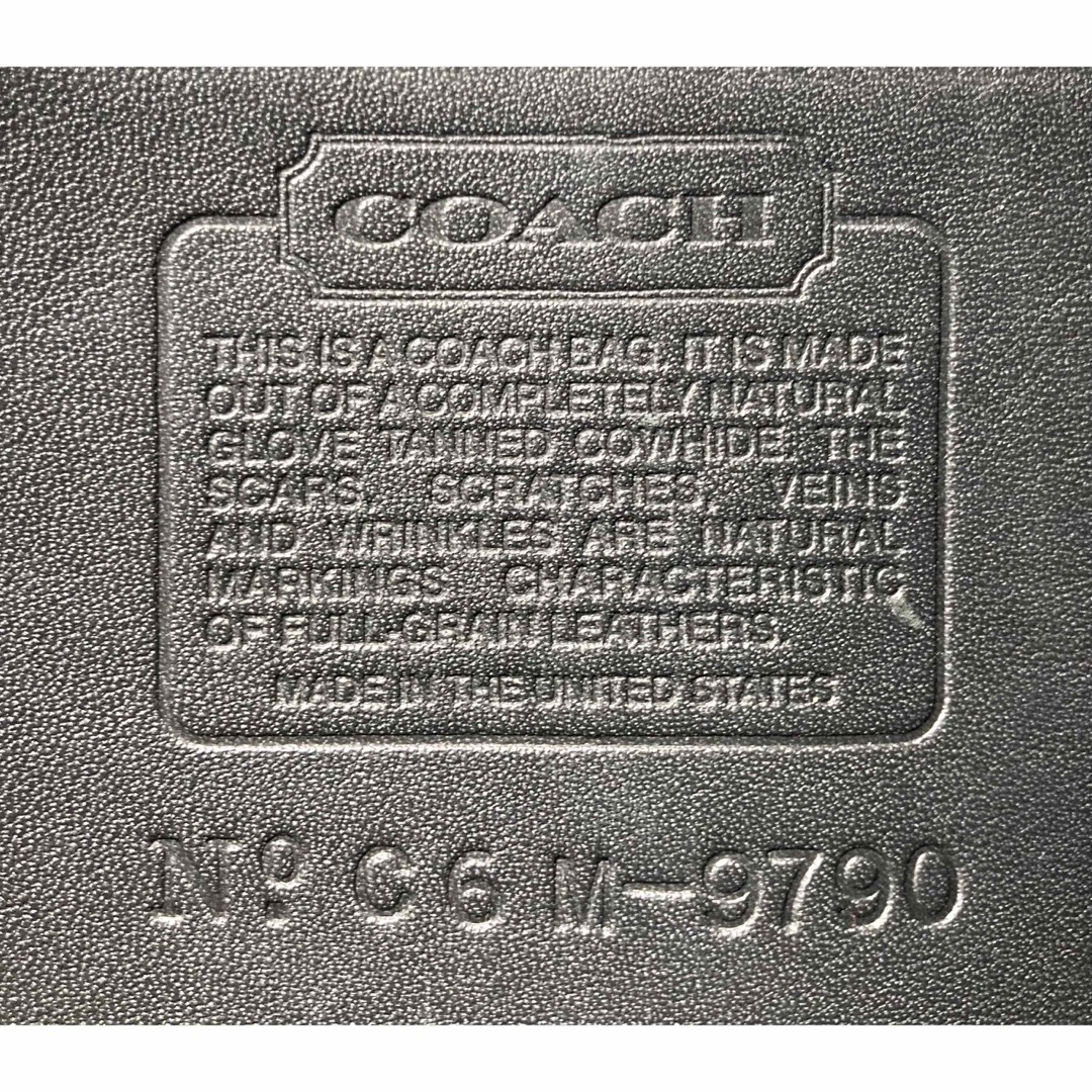 COACH(コーチ)の【美品】COACH オールドコーチ　ショルダーバッグ　USA　C6M-9790 レディースのバッグ(ショルダーバッグ)の商品写真