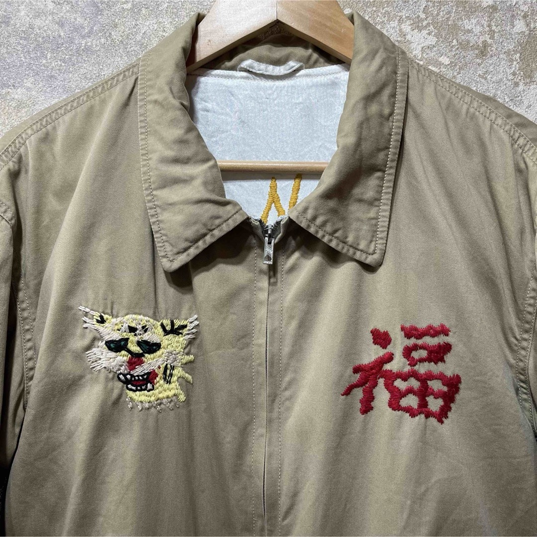 AVIREX - AVIREX アヴィレックス リバーシブル スカジャン 刺繍 AVIREX - AVIREX アヴィレックス リバーシブル スカジャン 刺繍