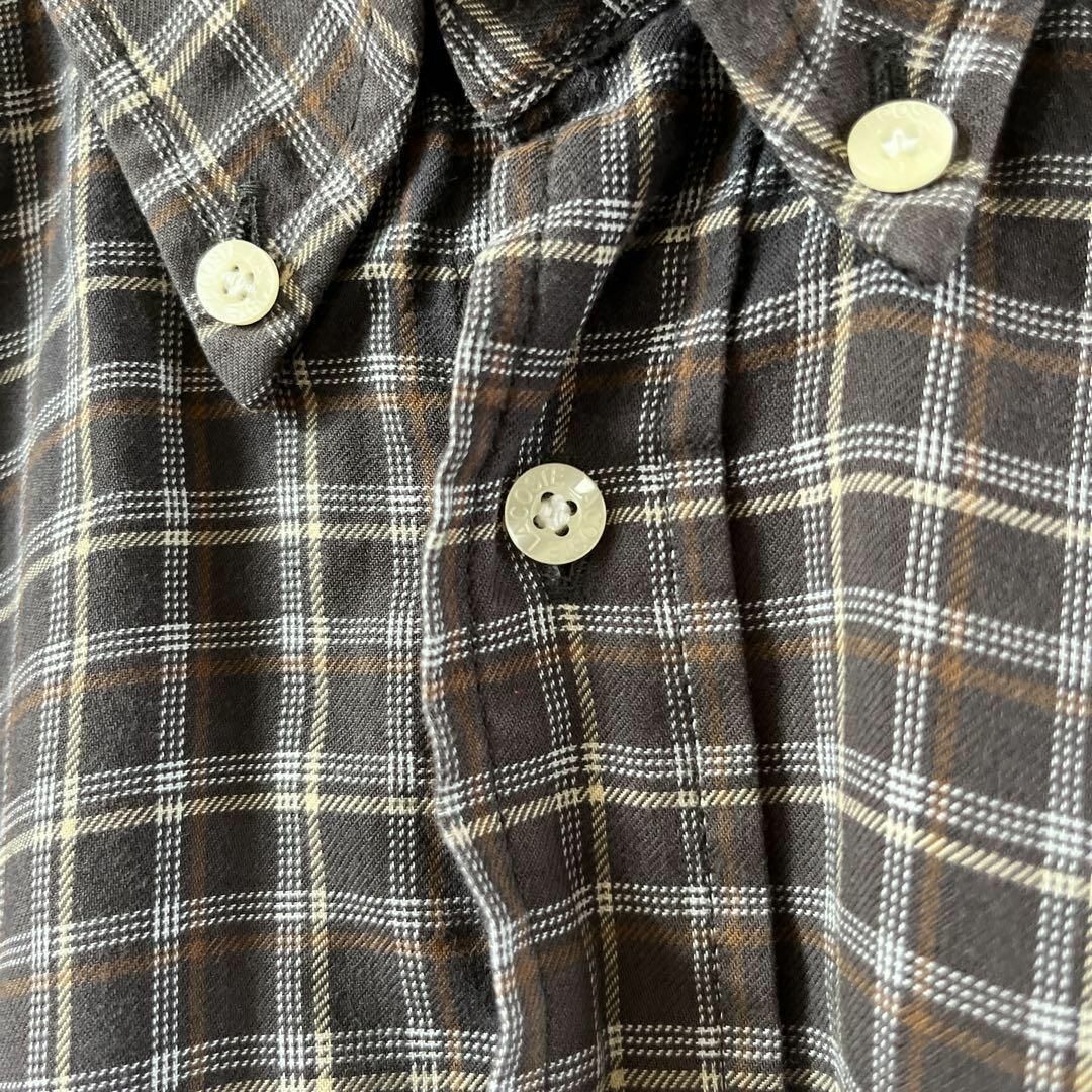 LACOSTE(ラコステ)のG2 ラコステ　チェック柄シャツ　長袖　サイズ2 S〜Mメンズ程度 メンズのトップス(Tシャツ/カットソー(七分/長袖))の商品写真
