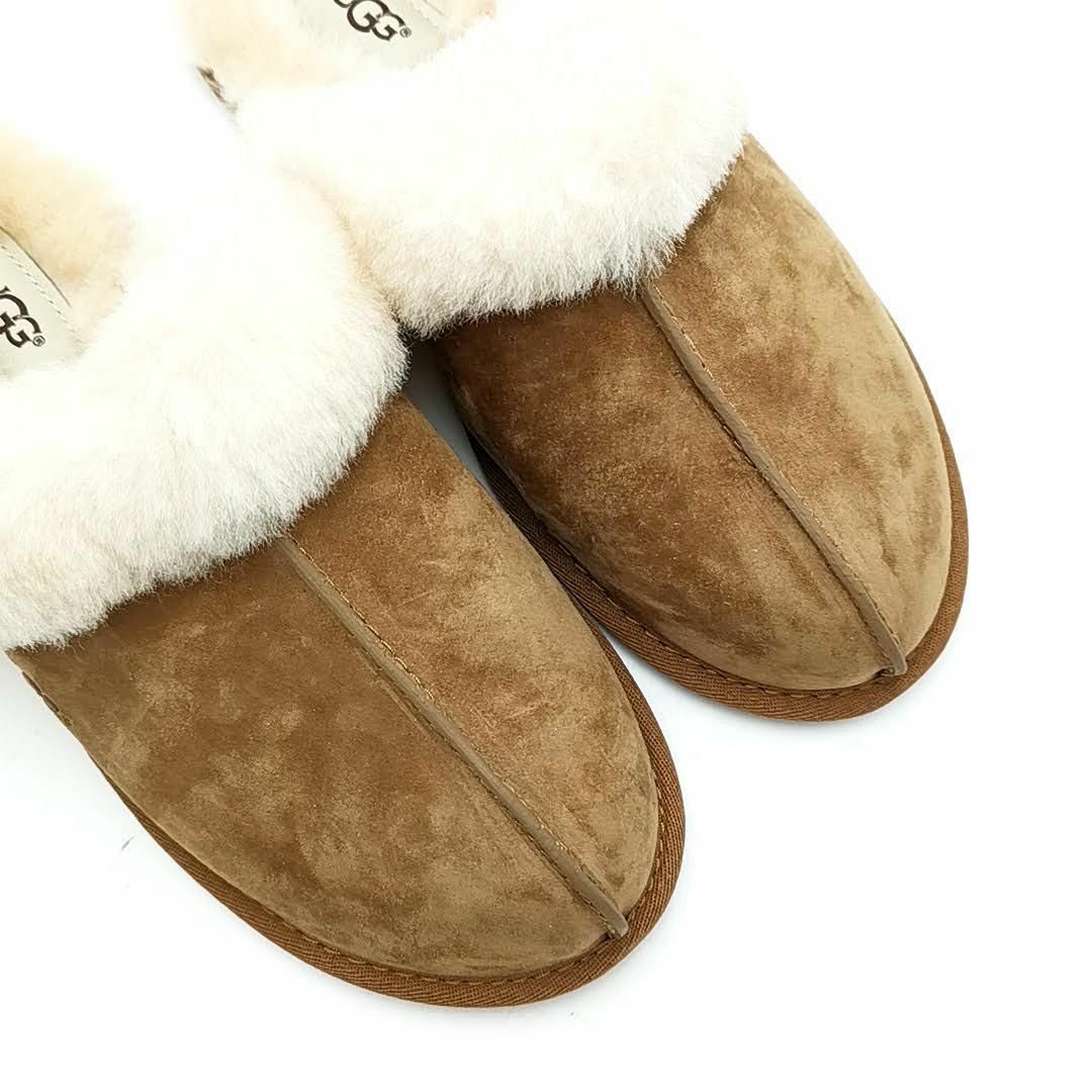 UGG(アグ)の美品 アグ UGG スリッパ スリッポン スカフェット 03-24050405 レディースの靴/シューズ(スリッポン/モカシン)の商品写真