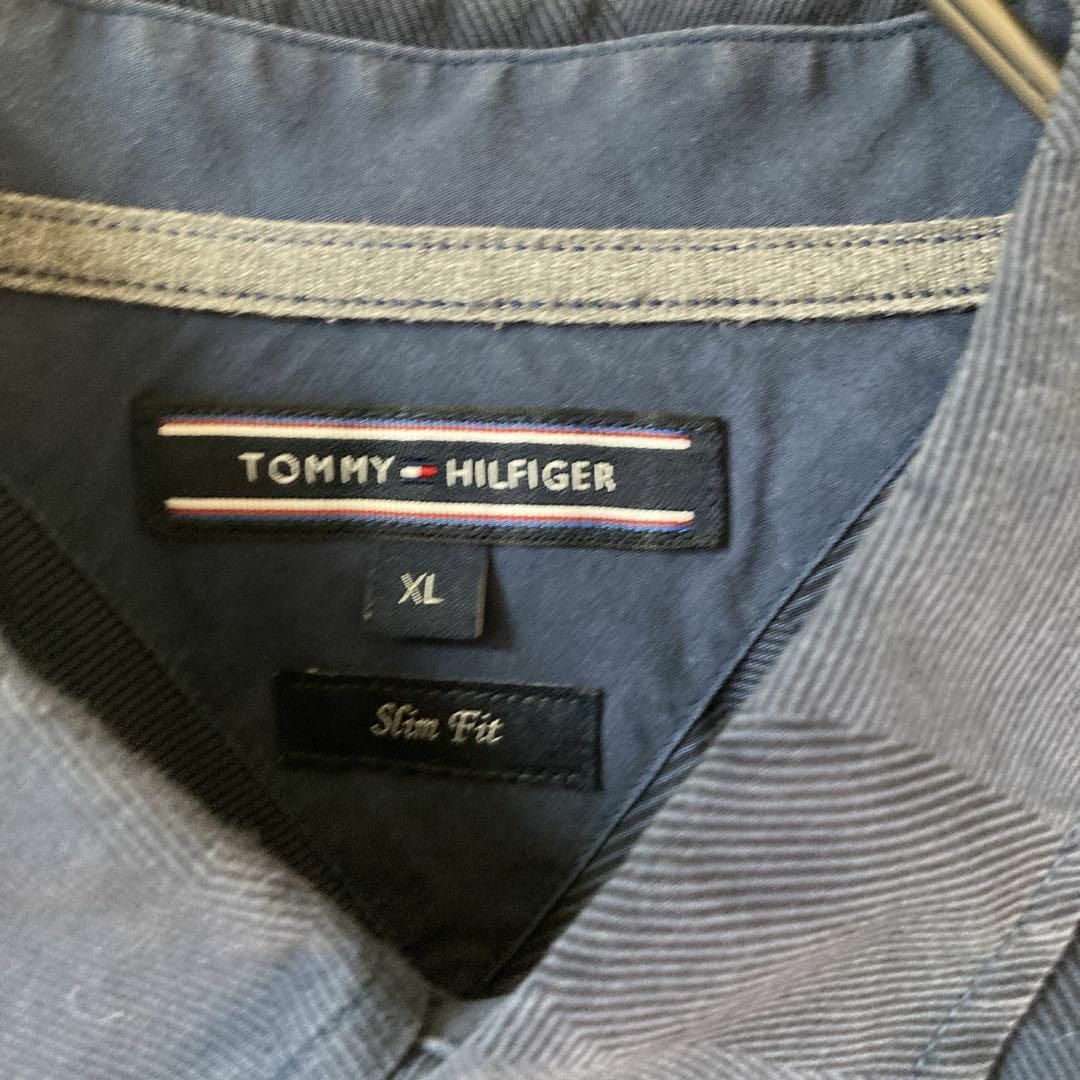 TOMMY HILFIGER(トミーヒルフィガー)のI3 トミーヒルフィガー　カモフラ柄シャツ　長袖　迷彩　XLメンズ メンズのトップス(Tシャツ/カットソー(七分/長袖))の商品写真