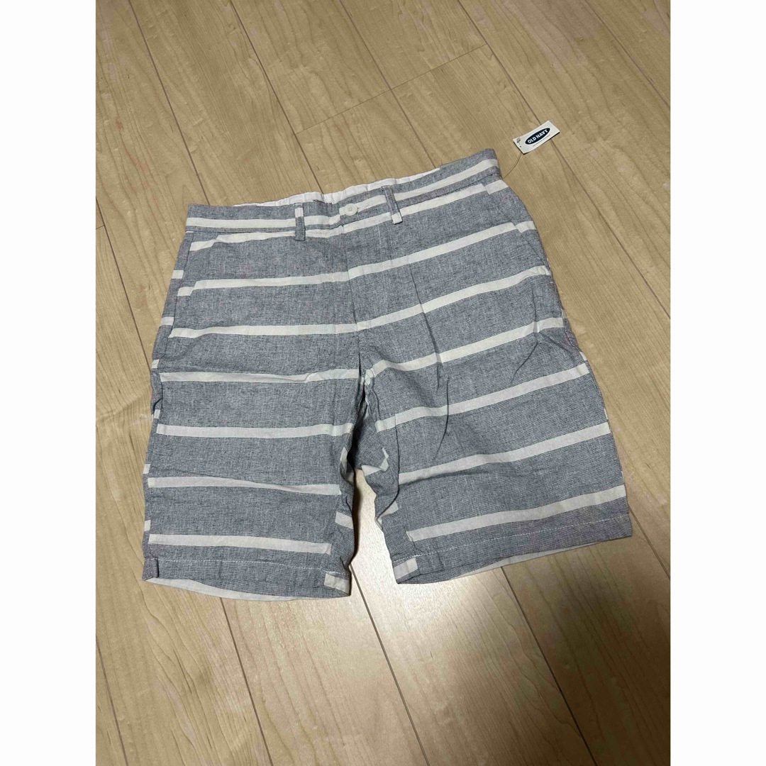 Old Navy(オールドネイビー)の新品　未使用　OLDNAVY   ハーフパンツ　ボーダー　M  32 W81   メンズのパンツ(ショートパンツ)の商品写真