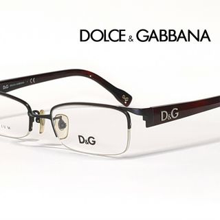 DOLCE&GABBANA メガネフレーム ハーフリム D&G5109T