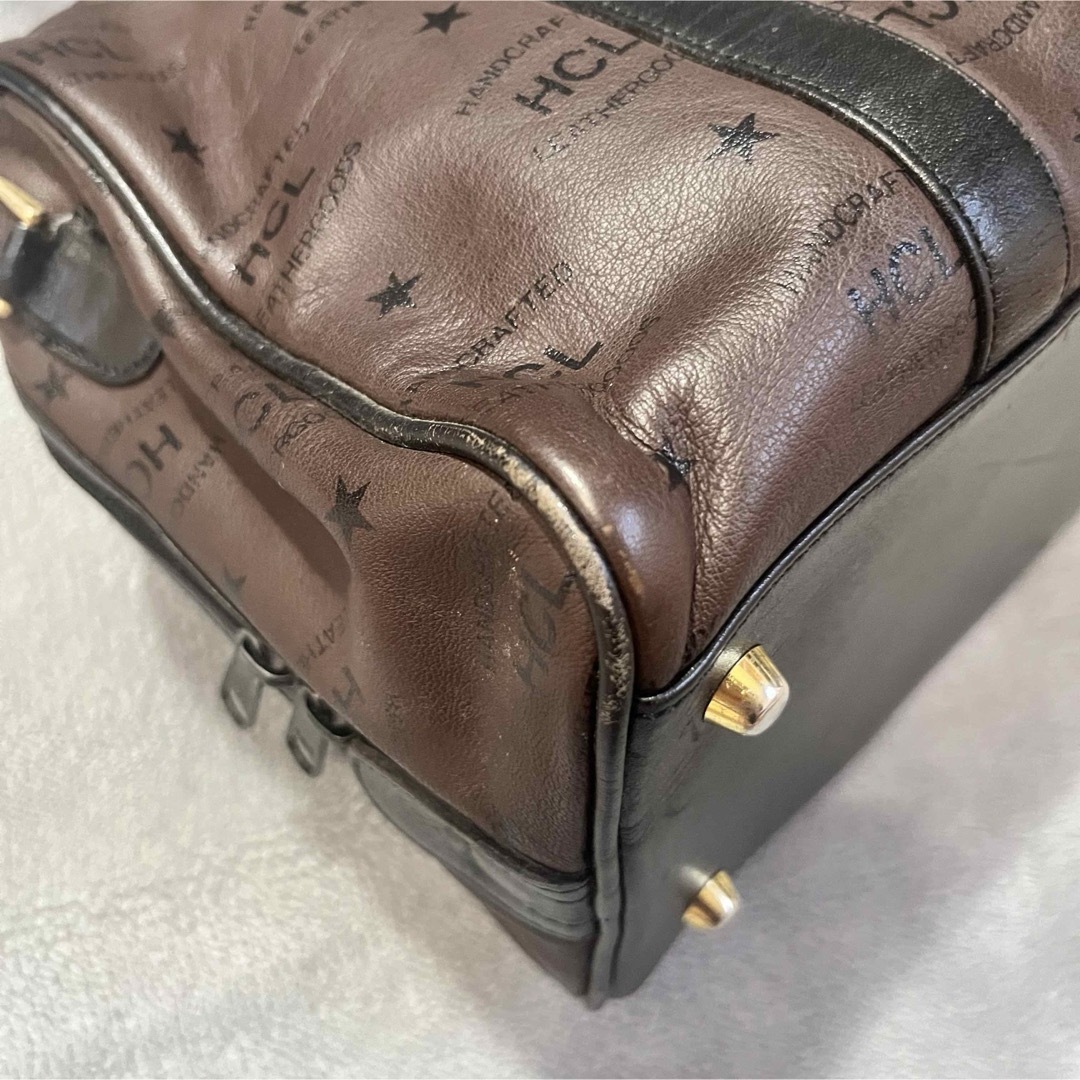 HCL ミニボストンバッグ レディース ハンドバック レザー レディースのバッグ(ハンドバッグ)の商品写真