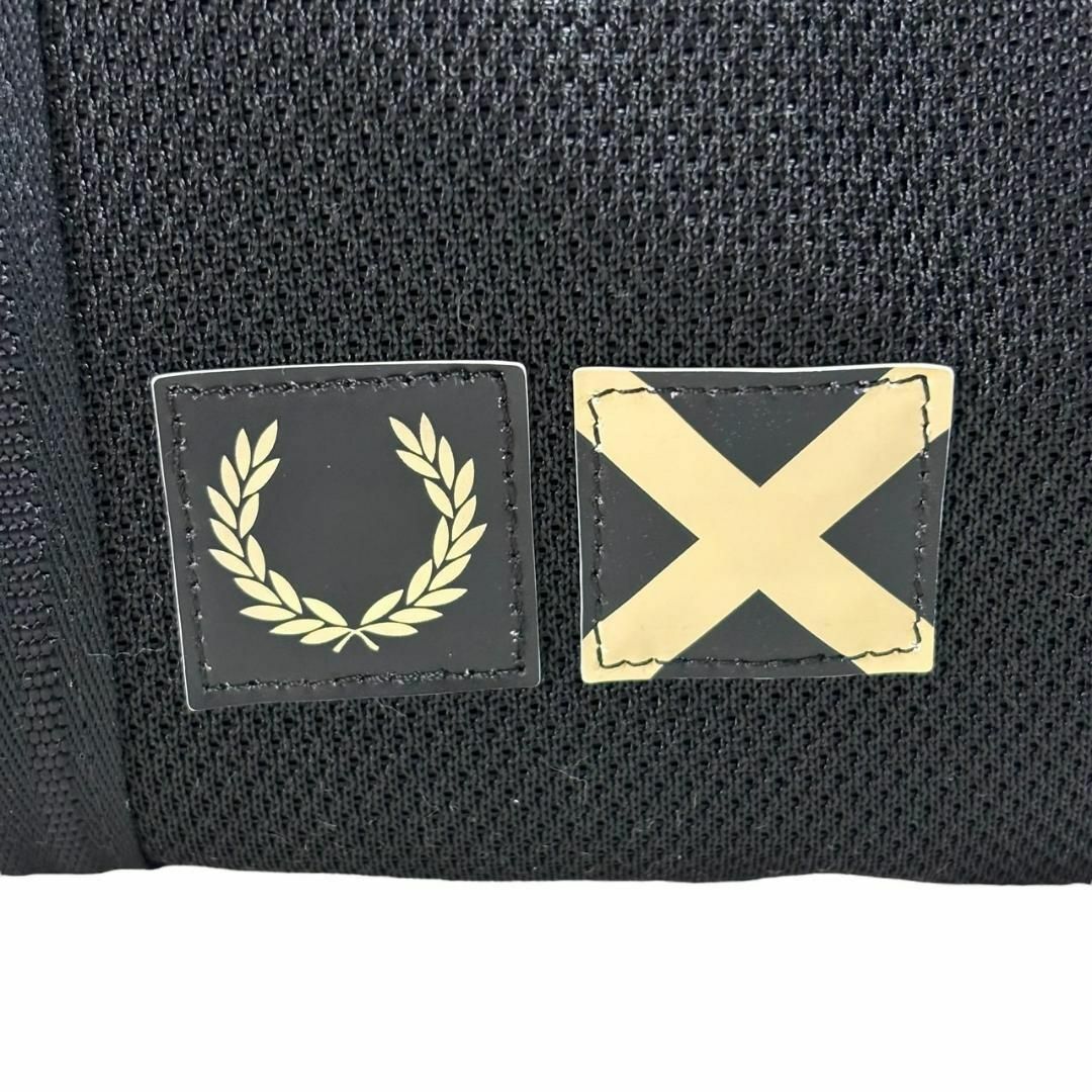 LUGGAGE LABEL(ラゲッジレーベル)の【未使用】 フレッドペリー ラゲッジレーベル ドラムバッグ ボストンバッグ メンズのバッグ(ボストンバッグ)の商品写真