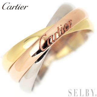 Cartier - カルティエ K18YG/WG/PG リング トリニティ 48号 SM