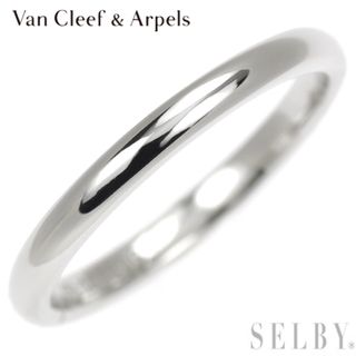 ヴァンクリーフアンドアーペル(Van Cleef & Arpels)のヴァンクリーフ＆アーペル Pt950 リング バンド 47号(リング(指輪))