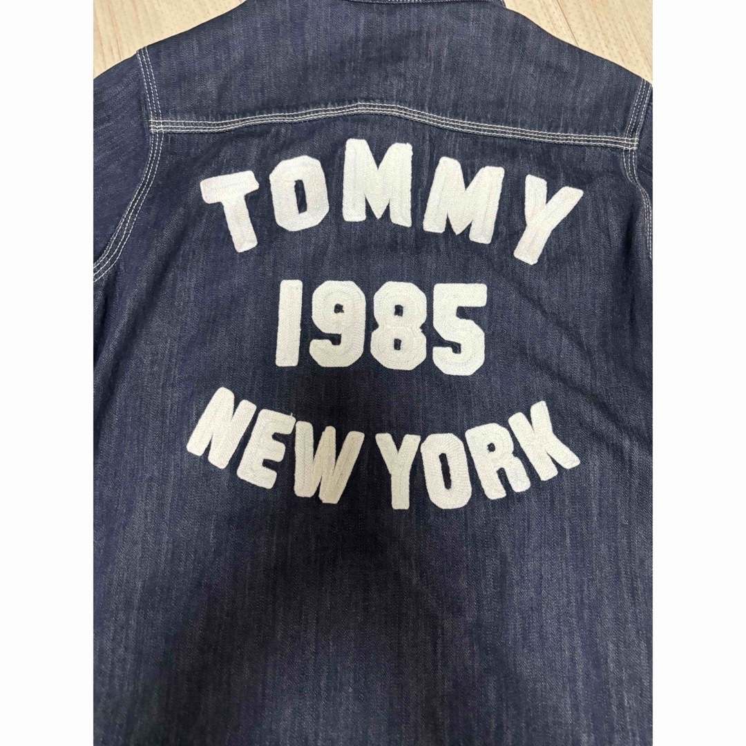 TOMMY JEANS(トミージーンズ)の113.TOMMY.デニムワンピース.アメカジ レディースのワンピース(ひざ丈ワンピース)の商品写真