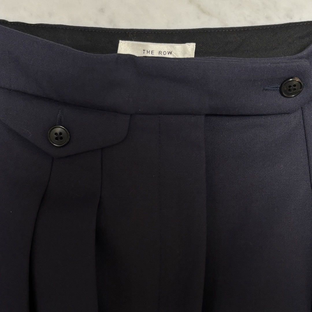 THE ROW(ザロウ)のTHE ROW Michelet Skirt ネイビー ザロウ スカート レディースのスカート(ロングスカート)の商品写真