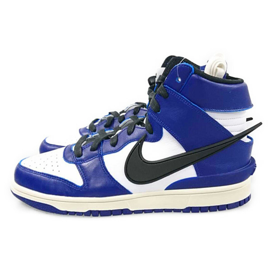 NIKE(ナイキ)のNIKE ナイキ×AMBUSH アンブッシュ 品番 CU7544-400 NIKE DUNK HI / AMBUSH ダンク シューズ ブルー サイズUS8=26cm 正規品 / 28790 メンズの靴/シューズ(スニーカー)の商品写真