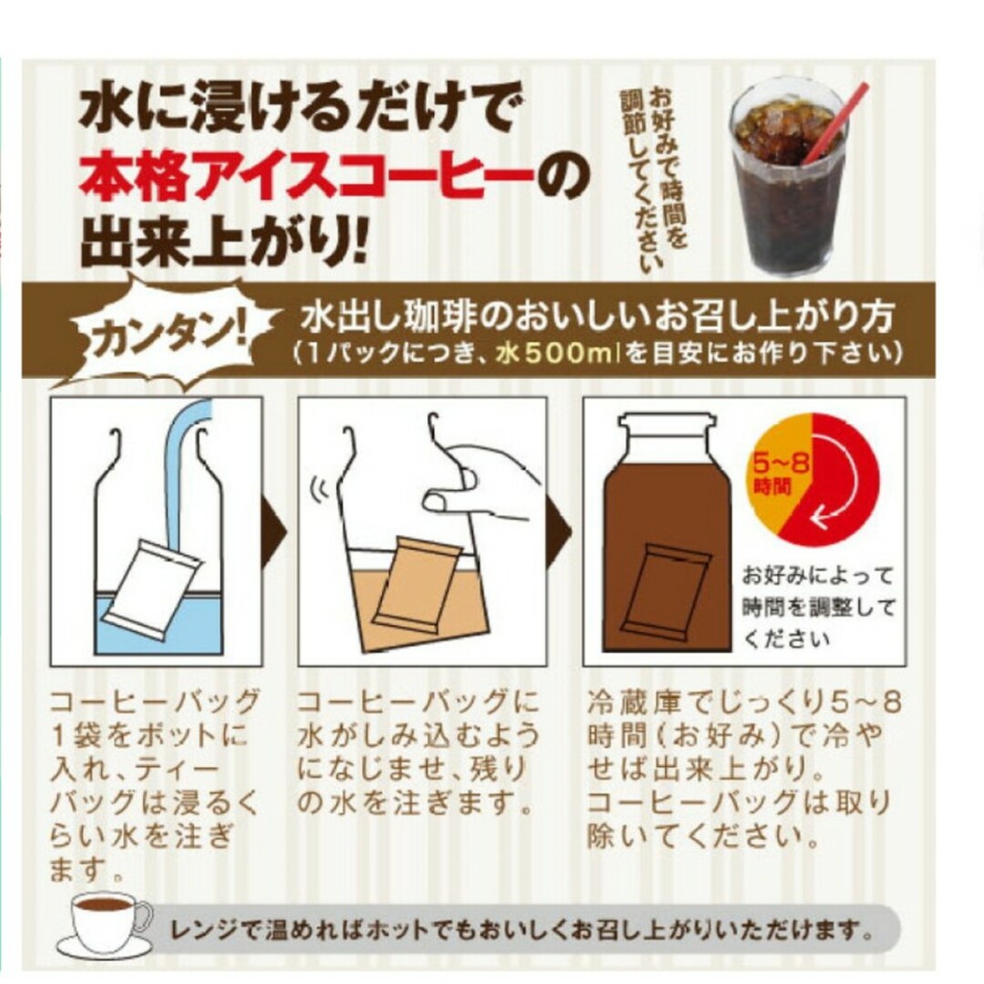 SAWAI COFFEE(サワイコーヒー)の澤井珈琲　サワイコーヒー　水出し　アイスコーヒー　コーヒー 食品/飲料/酒の飲料(コーヒー)の商品写真