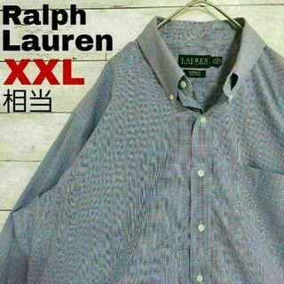 ラルフローレン(Ralph Lauren)のq66 春夏 US古着 ラルフローレン CLASSIC FIT BD長袖シャツ(シャツ/ブラウス(長袖/七分))