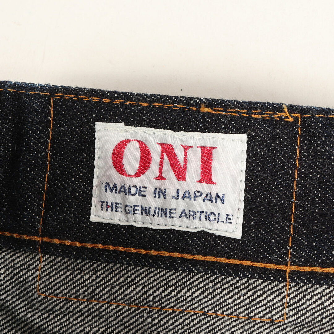 新品 鬼デニム パンツ サイズ:M 20oz シークレット ブッシュ デニムパンツ ONI-107 インディゴ 日本製 ボトムス ジーンズ ジーパン【メンズ】 メンズのパンツ(デニム/ジーンズ)の商品写真