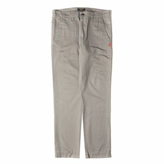 W)taps - WTAPS ダブルタップス パンツ サイズ:M 17AW コットンツイル タイト ワーク チノパンツ KHAKI TIGHT 01 ブラウン カーキ タイト ボトムス ズボン【メンズ】【中古】