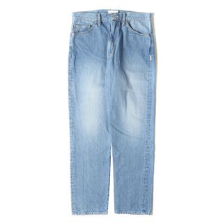 W)taps - 美品 WTAPS ダブルタップス パンツ サイズ:M 20AW ウォッシュ加工 バギー デニムパンツ BLUES BAGGY TROUSERS インディゴ ボトムス ジーンズ ジーパン【メンズ】【中古】