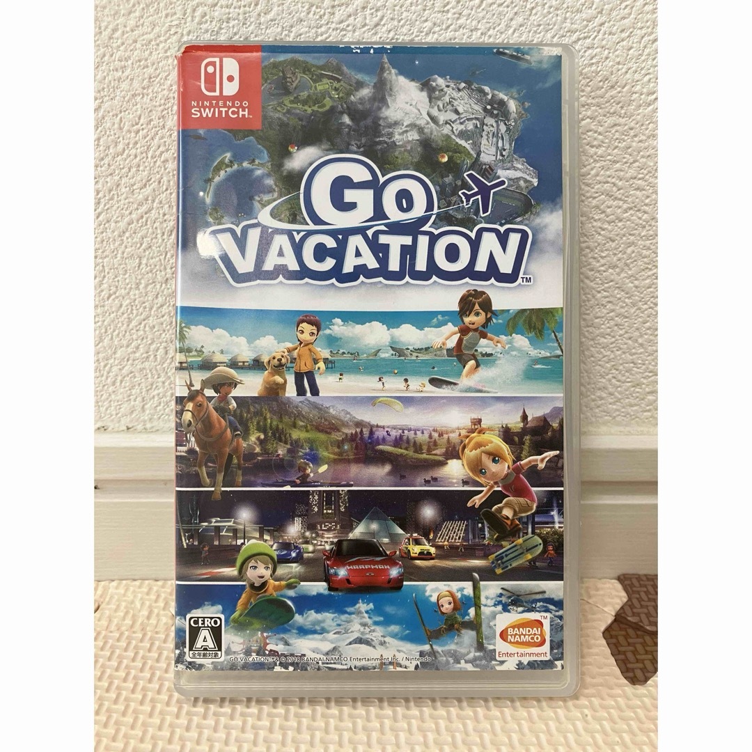 Nintendo switch GO VACATION エンタメ/ホビーのゲームソフト/ゲーム機本体(家庭用ゲームソフト)の商品写真