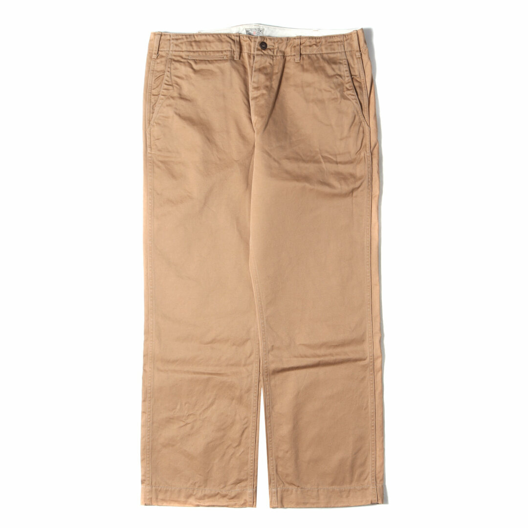 BuzzRicksons バズリクソンズ パンツ サイズ:36 ミリタリー チノパンツ ORIGINAL SPEC. CHINOS キャメル ボトムス ズボン 東洋エンタープライズ【メンズ】【中古】 メンズのパンツ(チノパン)の商品写真