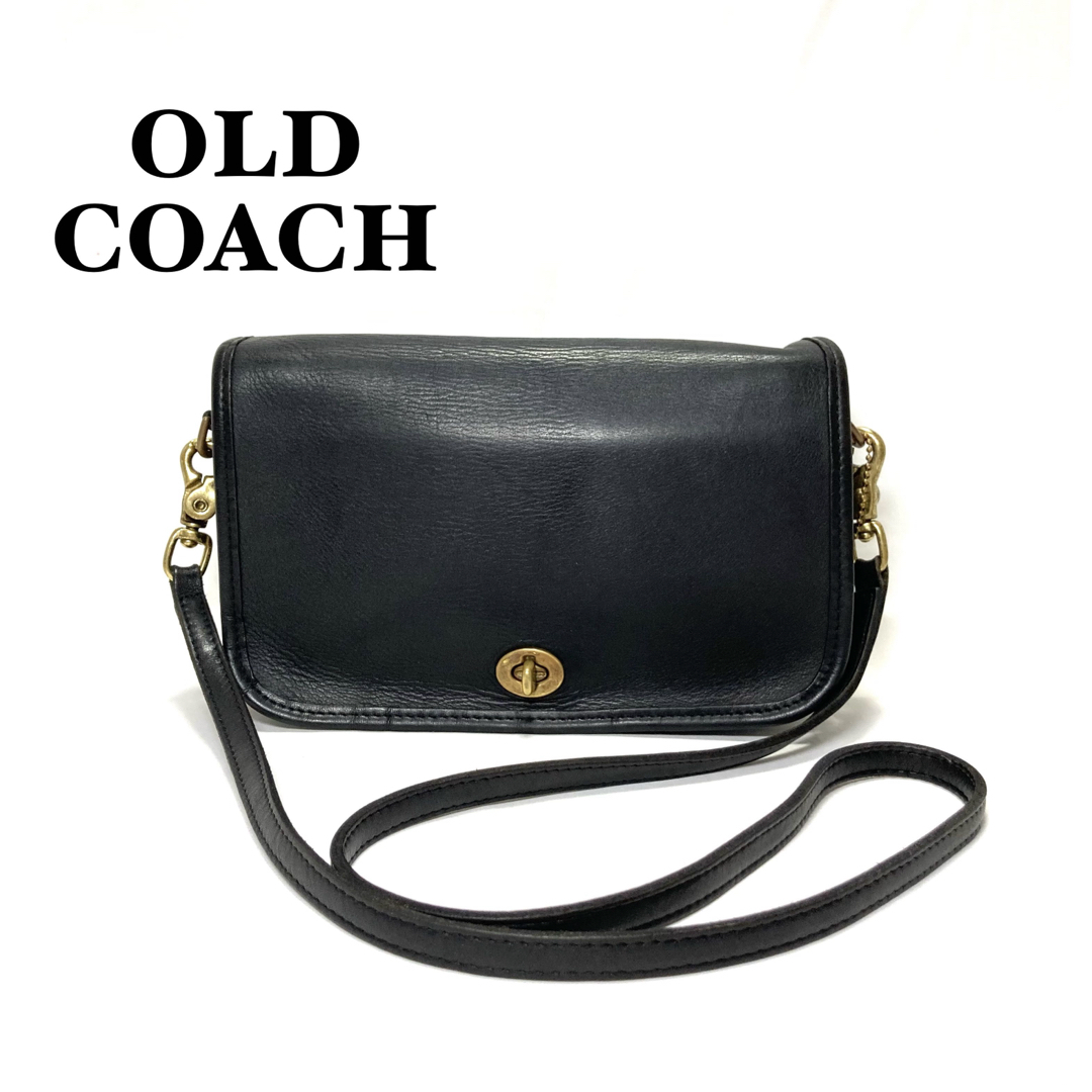 COACH(コーチ)の【美品】COACH オールドコーチ　ショルダーバッグ　USA製　E4B-9755 レディースのバッグ(ショルダーバッグ)の商品写真