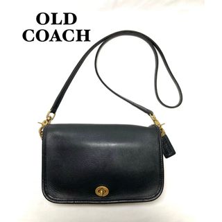 コーチ(COACH)の【美品】COACH オールドコーチ　ショルダーバッグ　USA製　E4B-9755(ショルダーバッグ)