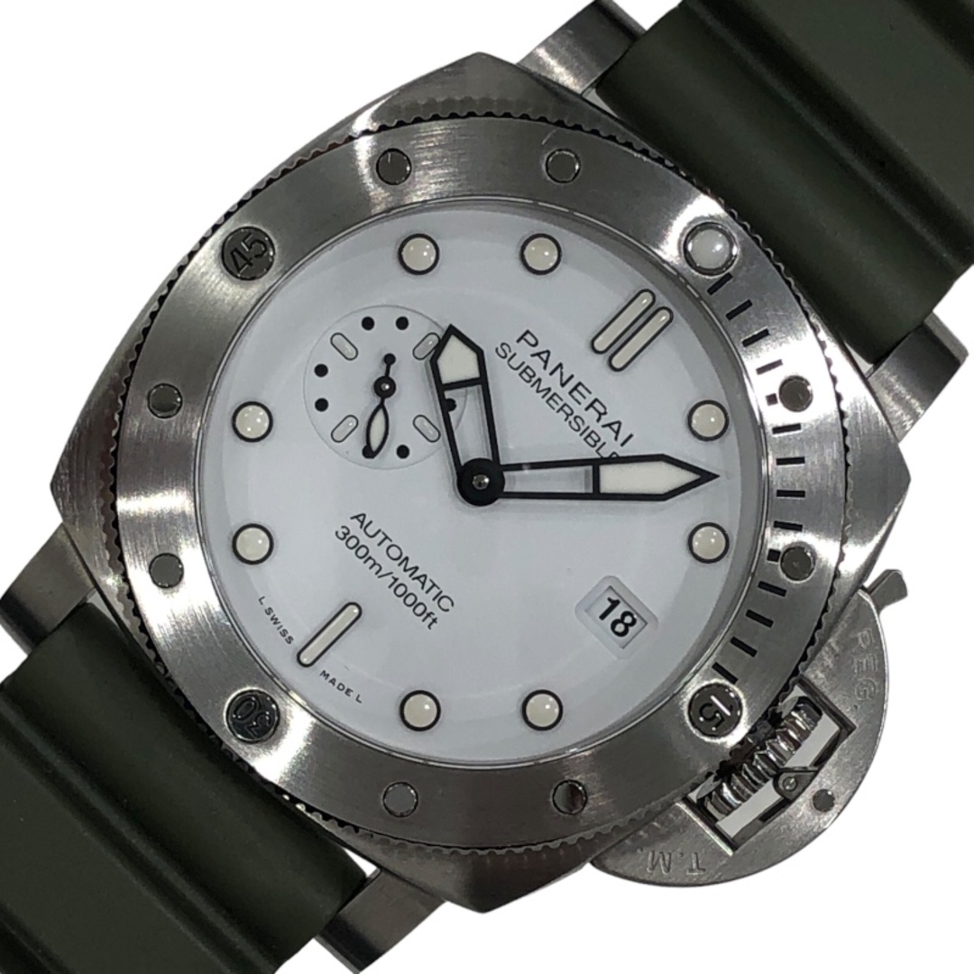 PANERAI(パネライ)の　パネライ PANERAI サブマーシブル　クアランタクアトロ　ビアンコ PAM01226 ホワイト SS メンズ 腕時計 メンズの時計(その他)の商品写真