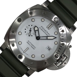 パネライ(PANERAI)の　パネライ PANERAI サブマーシブル　クアランタクアトロ　ビアンコ PAM01226 ホワイト SS メンズ 腕時計(その他)