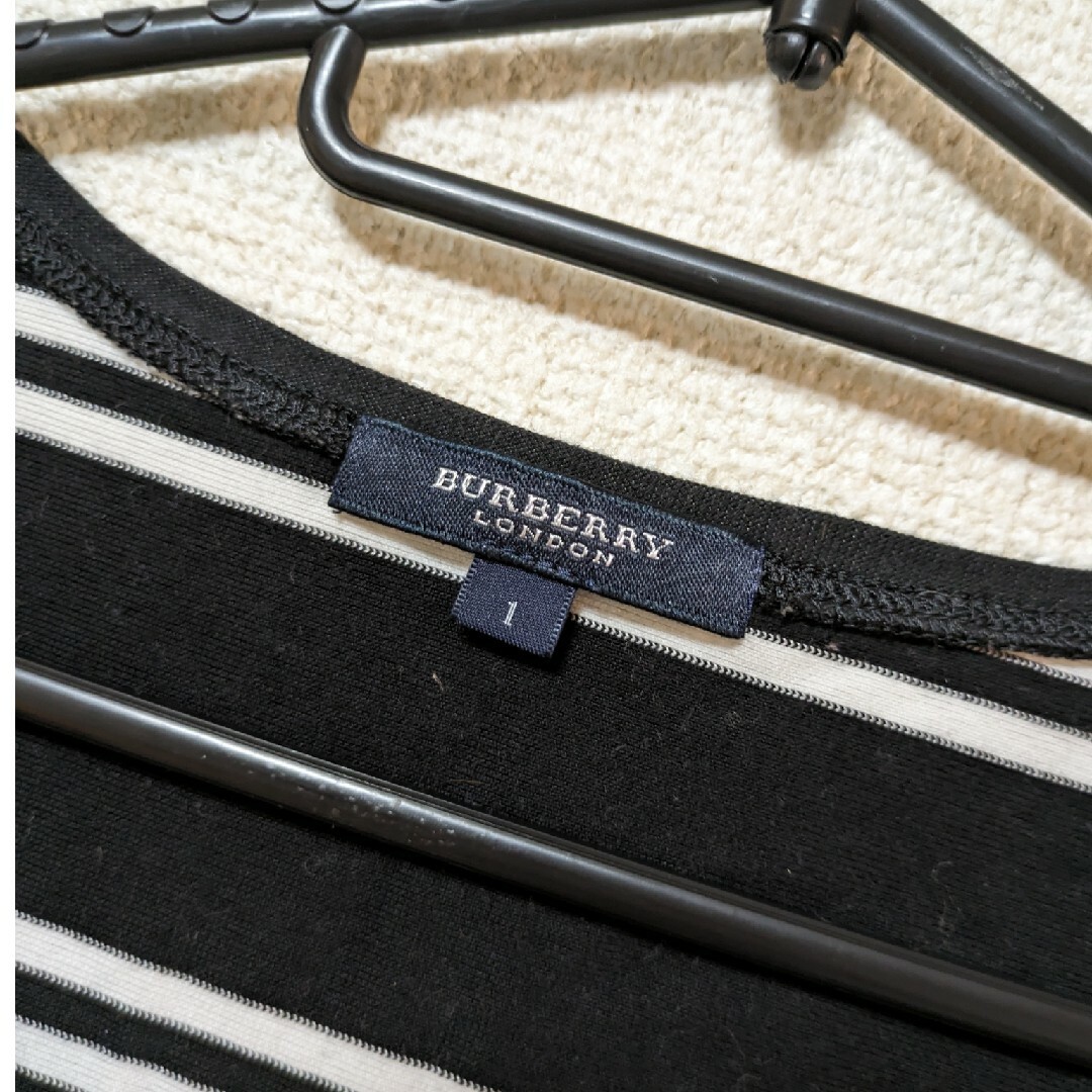 BURBERRY BLUE LABEL(バーバリーブルーレーベル)のバーバリーBURBERRYボーダーTシャツ1 レディースのトップス(Tシャツ(半袖/袖なし))の商品写真