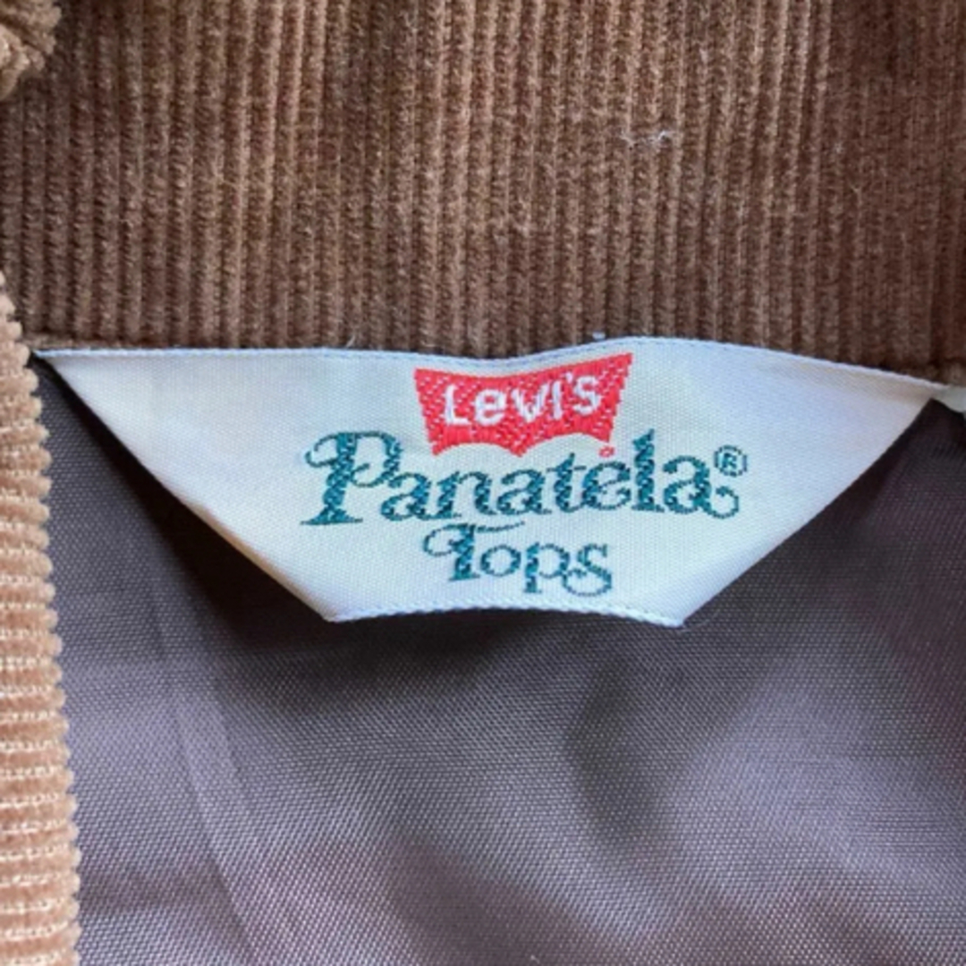 Levi's(リーバイス)の美品！リーバイスPanatela70年代ビンテージオープンカラーコーデュロイ メンズのジャケット/アウター(その他)の商品写真