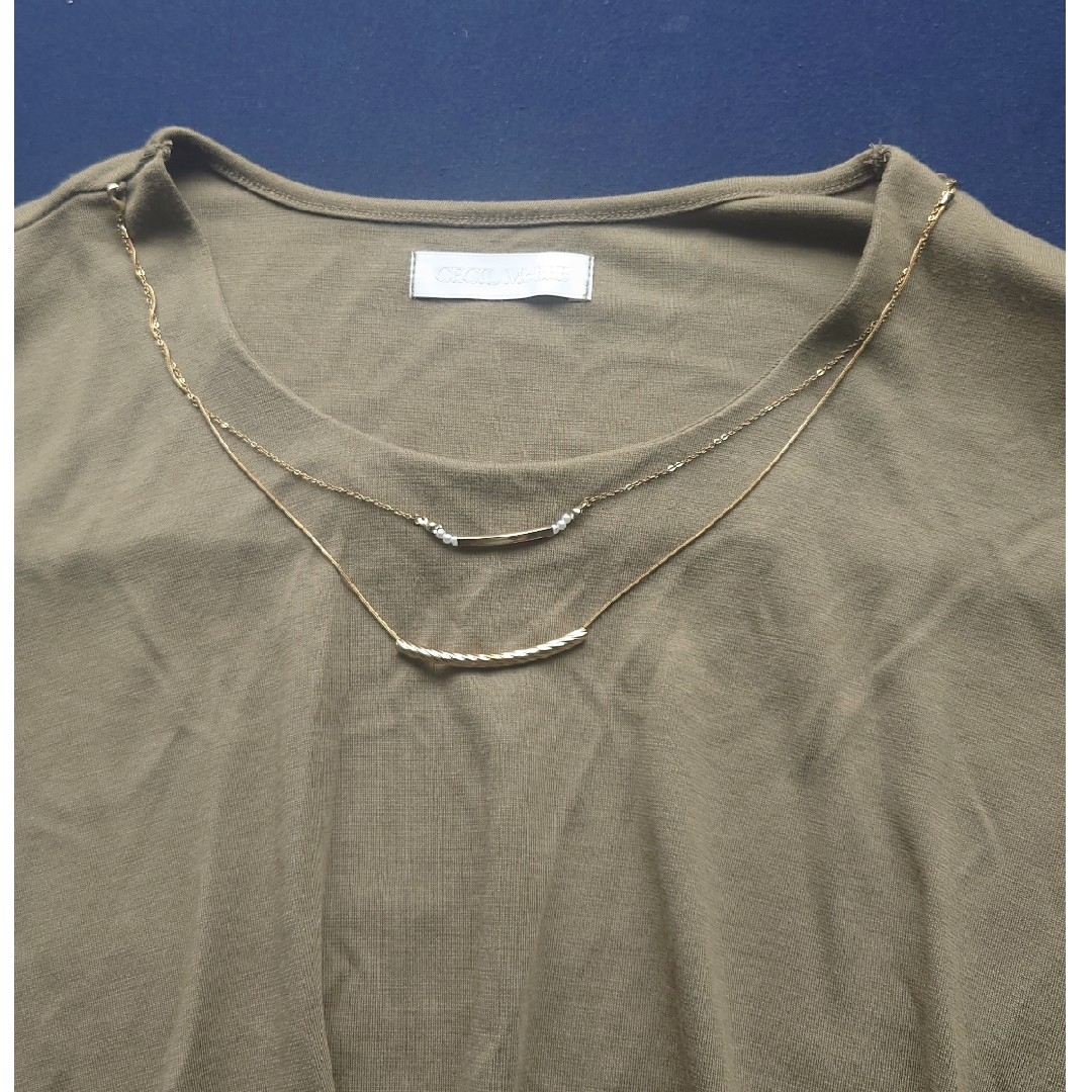 CECIL McBEE(セシルマクビー)のレディース・上着・Tシャツ・セシルマクビー・M レディースのトップス(シャツ/ブラウス(半袖/袖なし))の商品写真