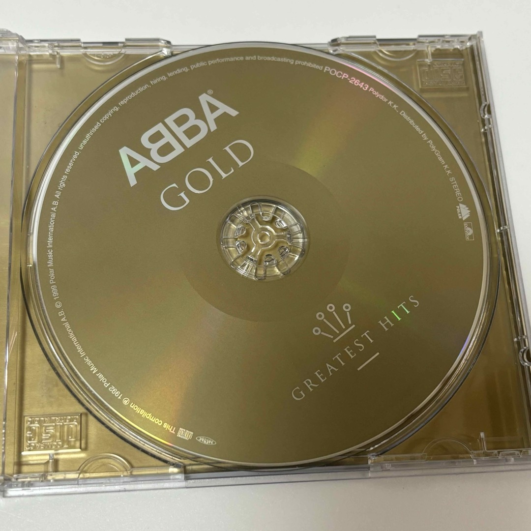 ABBA GOLD  アバ・ゴールド～グレイテスト・ヒッツ  CD エンタメ/ホビーのCD(その他)の商品写真